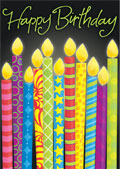 hazy jean birthday  candles