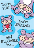 hazy jean hugs bear