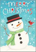 hazy jean christmas snowman