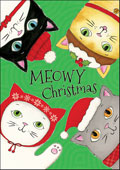 hazy jean christmas cats