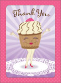 little jeanie sweet thanks cupcake chocolate